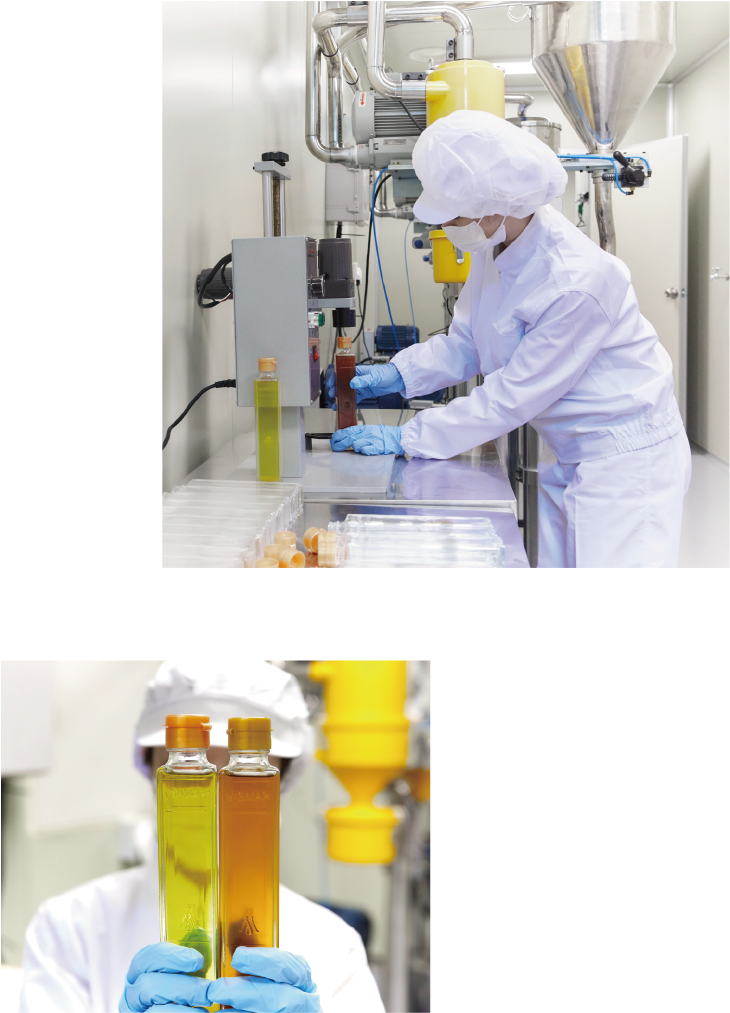 HACCP ハサップ(製品の安全性を確保する衛生管理の国際基準)の認定を受けた工場